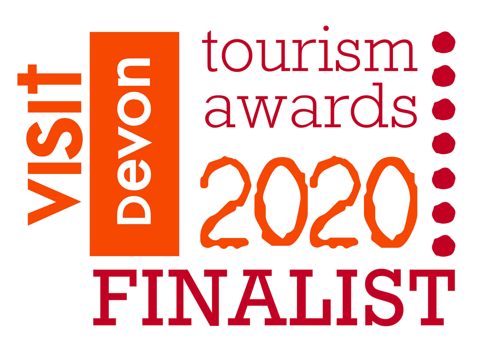 Finalist at the Visit Devon Tourism Awards 